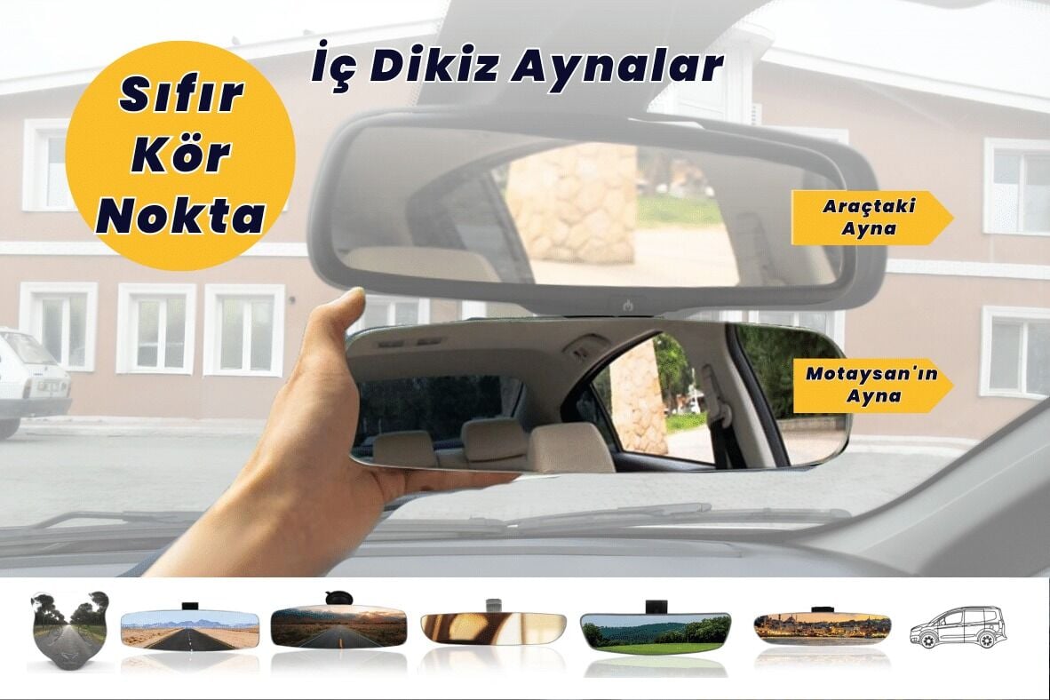 Kör Noktaya Elveda: Geniş Açılı Aynaların Gücü