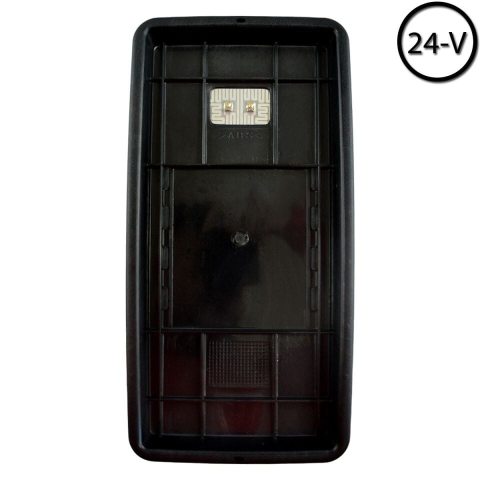 Ford Cargo YM Rezistanslı Ayna Camı Plastik Yataklı 24V 205x384 mm
