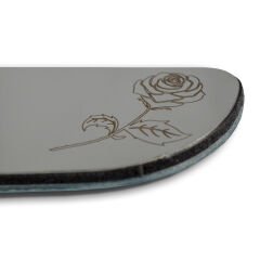 Mova Krom-5 Eğik Kollu Universal İç Dikiz Aynası 250x50 mm
