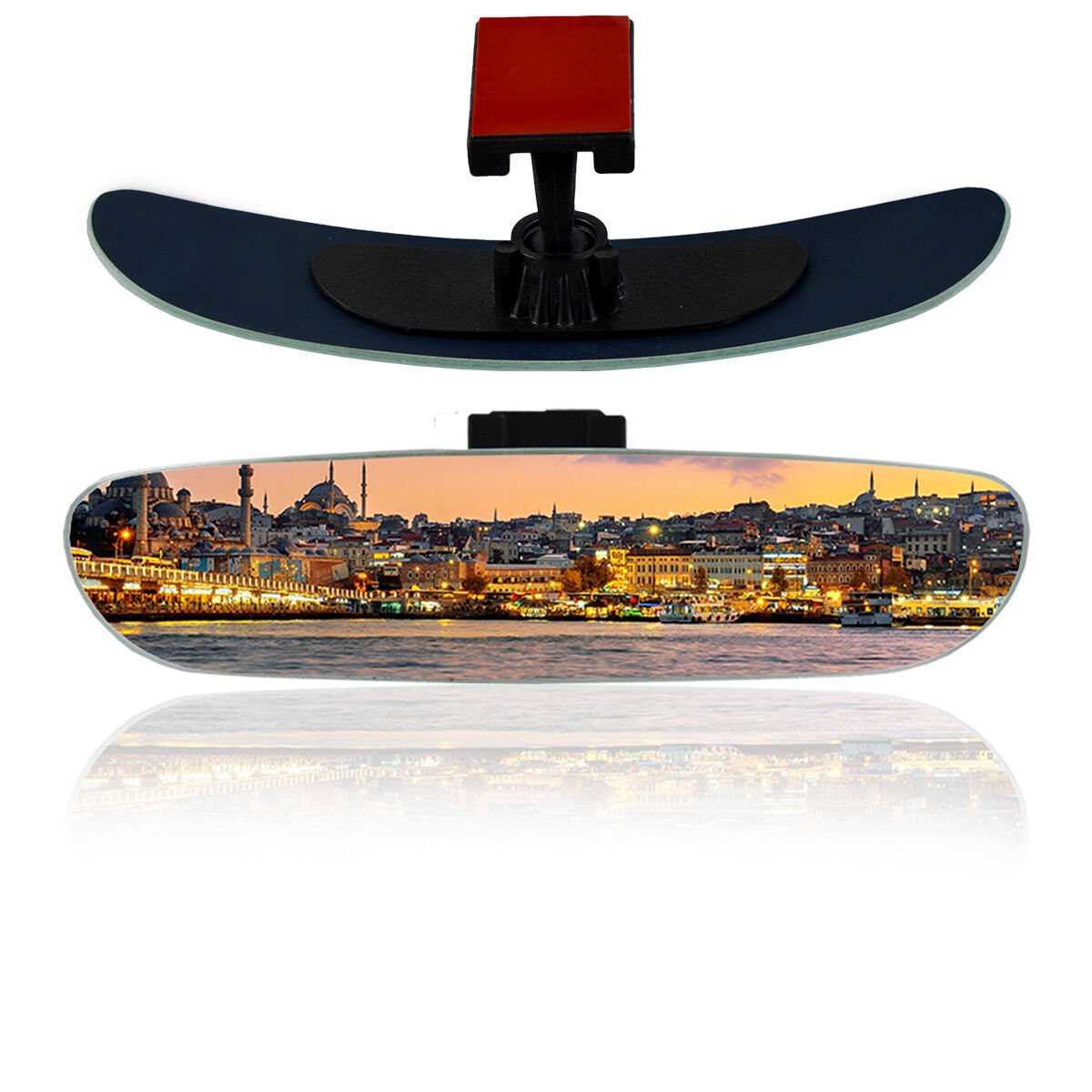 O-va Dik Kollu-5 İç Dikiz Aynası 240x56 mm