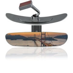 O-va Eğik Kollu-5 Gümüş Yaldızlı İç Dikiz Aynası 240x56 mm