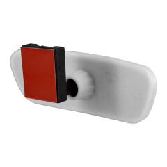 Universal Pırlanta Dik Kollu-3 İç Dikiz Aynası 171x56 mm Beyaz