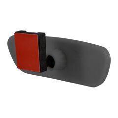 Universal Pırlanta Dik Kollu-3 İç Dikiz Aynası 171x56 mm Gri