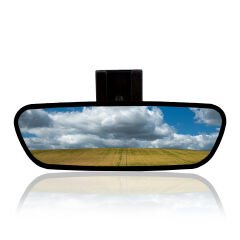 Universal Pırlanta Eğik Kollu-3 İç Dikiz Aynası 171x56 mm Siyah