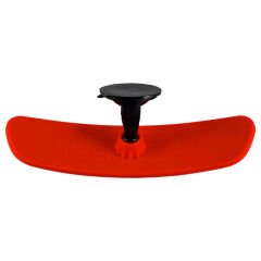 Universal Pırlanta Kiva-5 Vantuzlu İç Dikiz Aynası 249x64 mm Kırmızı