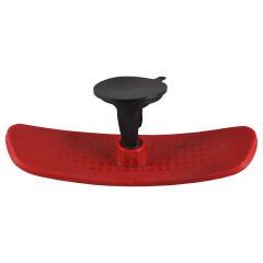 Universal Pırlanta Kiva-4 Vantuzlu İç Dikiz Aynası 212x59 mm Kırmızı
