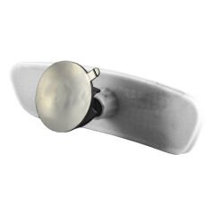 Universal Pırlanta Kiva-4 Vantuzlu İç Dikiz Aynası 212x59 mm Beyaz