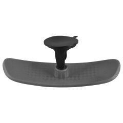 Universal Pırlanta Kiva-4 Vantuzlu İç Dikiz Aynası 212x59 mm Gri