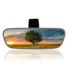 Universal Pırlanta Şahin Ayaklı-3 İç Dikiz Aynası 171x56 mm Gri