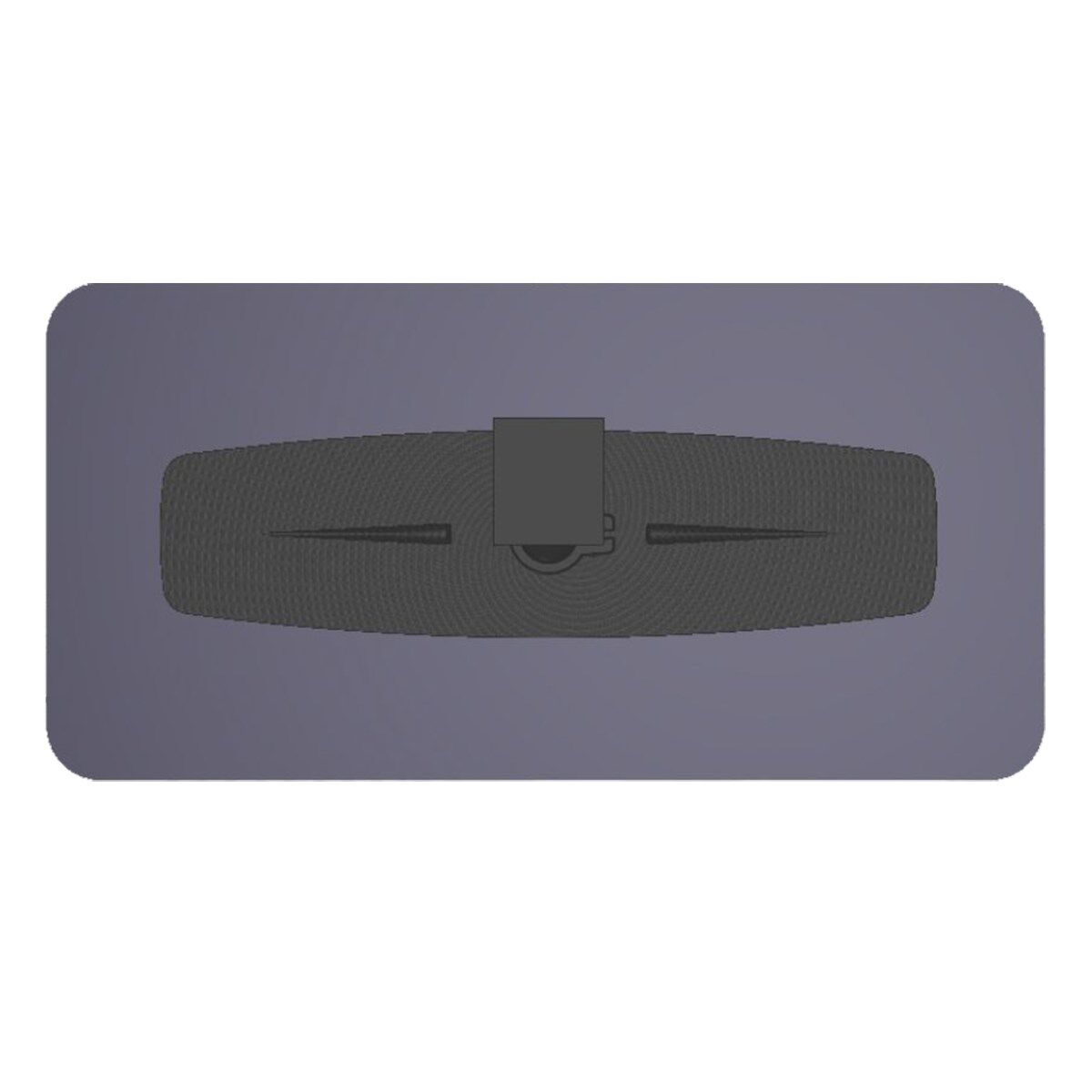403 Camlı Eğik Kollu Universal İç Dikiz Aynası Düz 355x175 mm