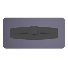 403 Camlı Eğik Kollu Universal İç Dikiz Aynası Düz 355x175 mm