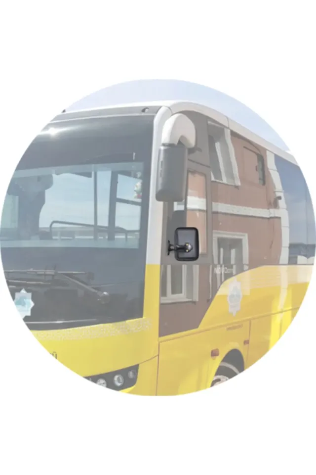 Şampiyon Midibüs Minibüs Otobüs Yan Ayna 170x225 mm