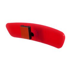 Universal Pırlanta Dik Kollu-6 İç Dikiz Aynası 277x73 mm Kırmızı