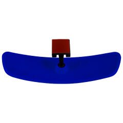 Universal Pırlanta Dik Kollu-6 İç Dikiz Aynası 277x73 mm Mavi
