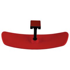 Universal Pırlanta Eğik Kollu-6 İç Dikiz Aynası 277x73 mm Kırmızı