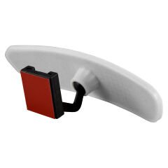 Universal Pırlanta Eğik Kollu-4 İç Dikiz Aynası 212x59 mm Beyaz