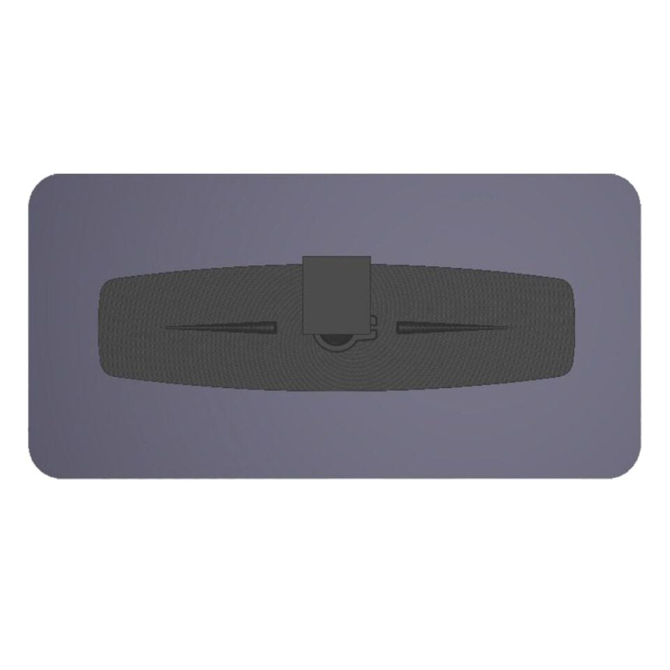 403 Camlı Kollu Universal İç Dikiz Aynası r1800 355x175 mm