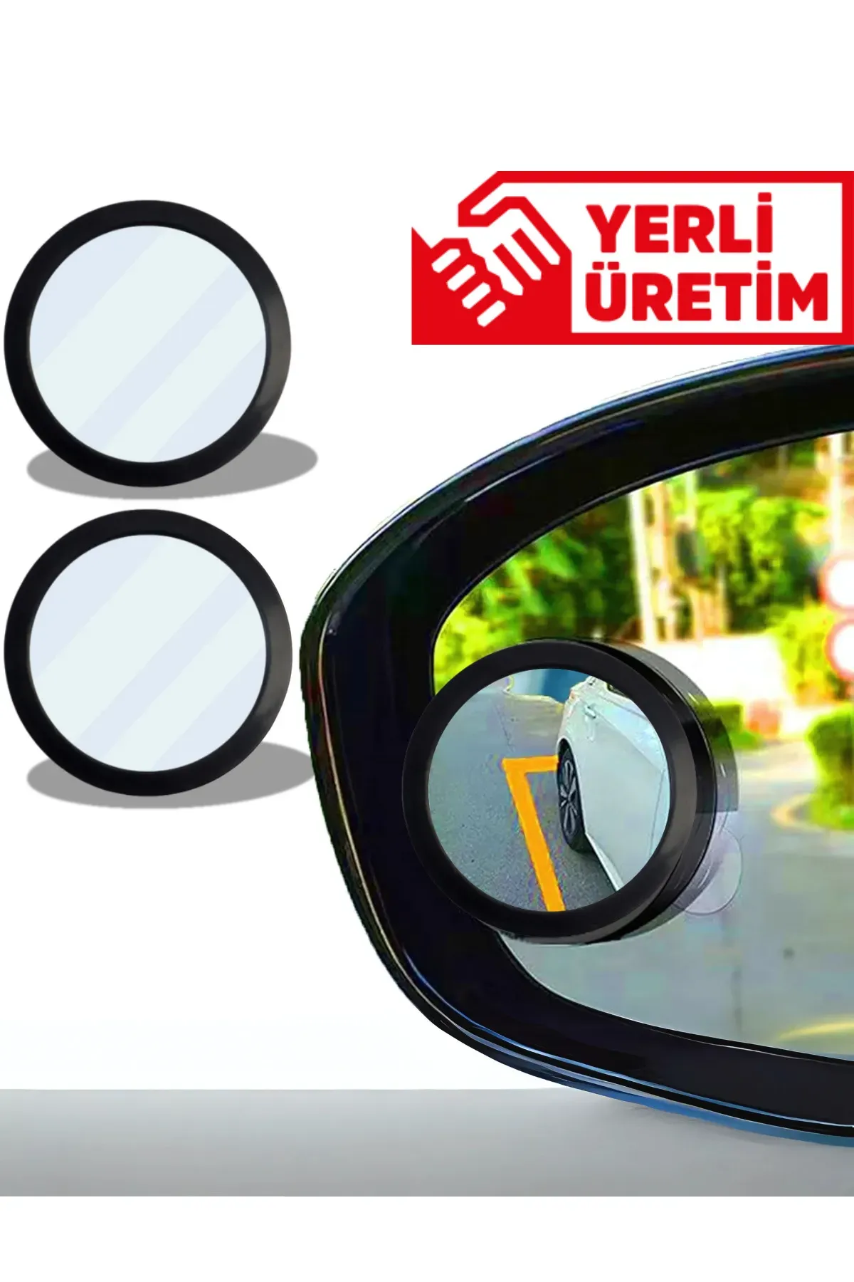 Kör Nokta Aynası Park Etme Aynası Yuvarlak 2 Adet (ürün gerçek camdan üretilmiştir)