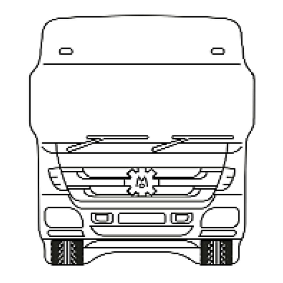 Mercedes Kabin Canlandırma Ayna Kiva 140x170 mm