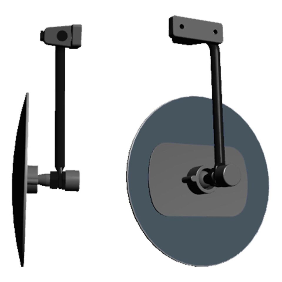 Ufo Topuzlu Özel Kollu Universal İç Dikiz Aynası r450 170 mm