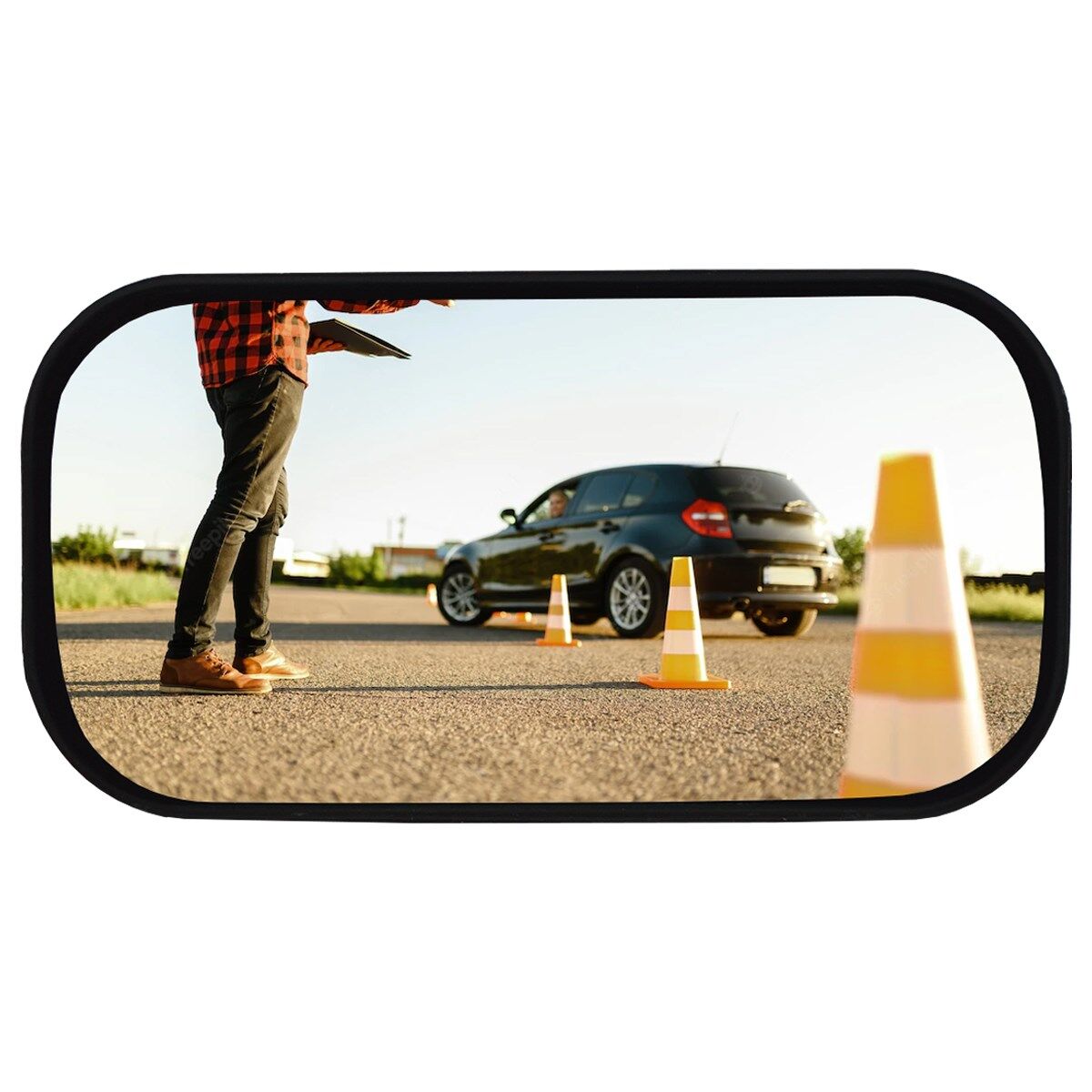 TakTak-4 Yapışkanlı Eğitmen Kör Nokta Aynası 178x88 mm