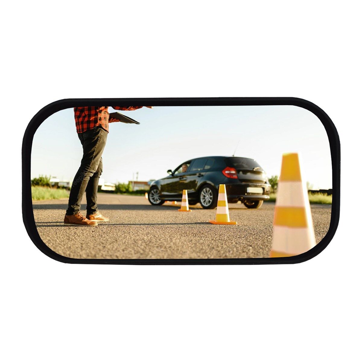 TakTak-3 Yapışkanlı Eğitmen Kör Nokta Aynası 137x72 mm