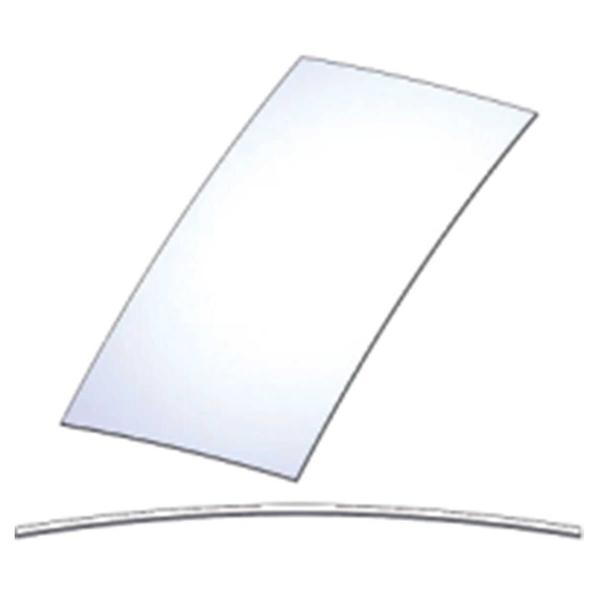 Plaka Ayna Camı 3 mm r1800 350x210 mm