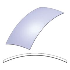 Plaka Ayna Camı r320 400x220 mm