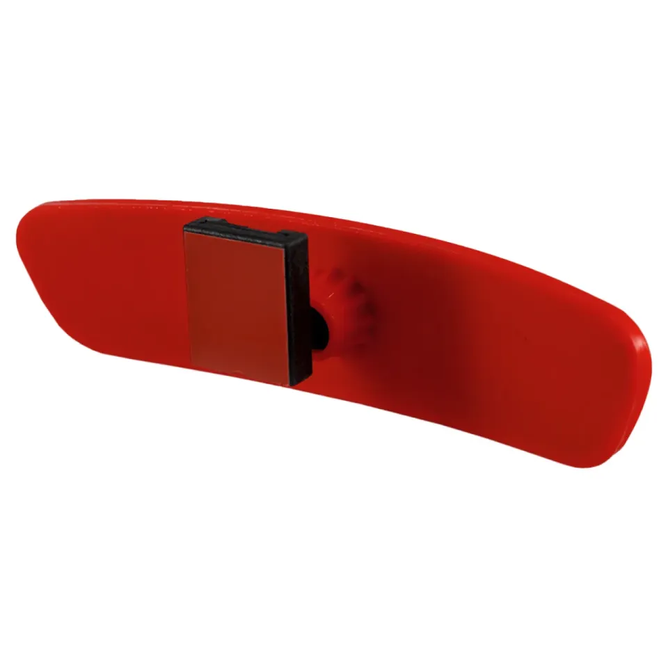 Universal Pırlanta Dik Kollu-5 İç Dikiz Aynası 249x64 mm Kırmızı