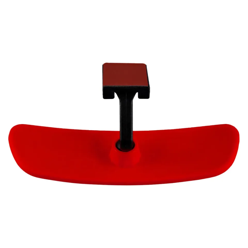 Universal Pırlanta Eğik Kollu-4 İç Dikiz Aynası 212x59 mm Kırmızı