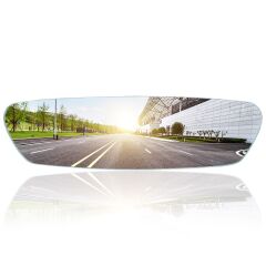 Safir Geçme-2 Lastikli Universal İç Dikiz Aynası r1800 285x80 mm