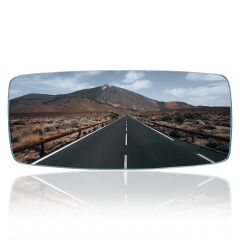 Şahin Geçme-1 Lastikli Universal İç Dikiz Aynası r450 245x110 mm