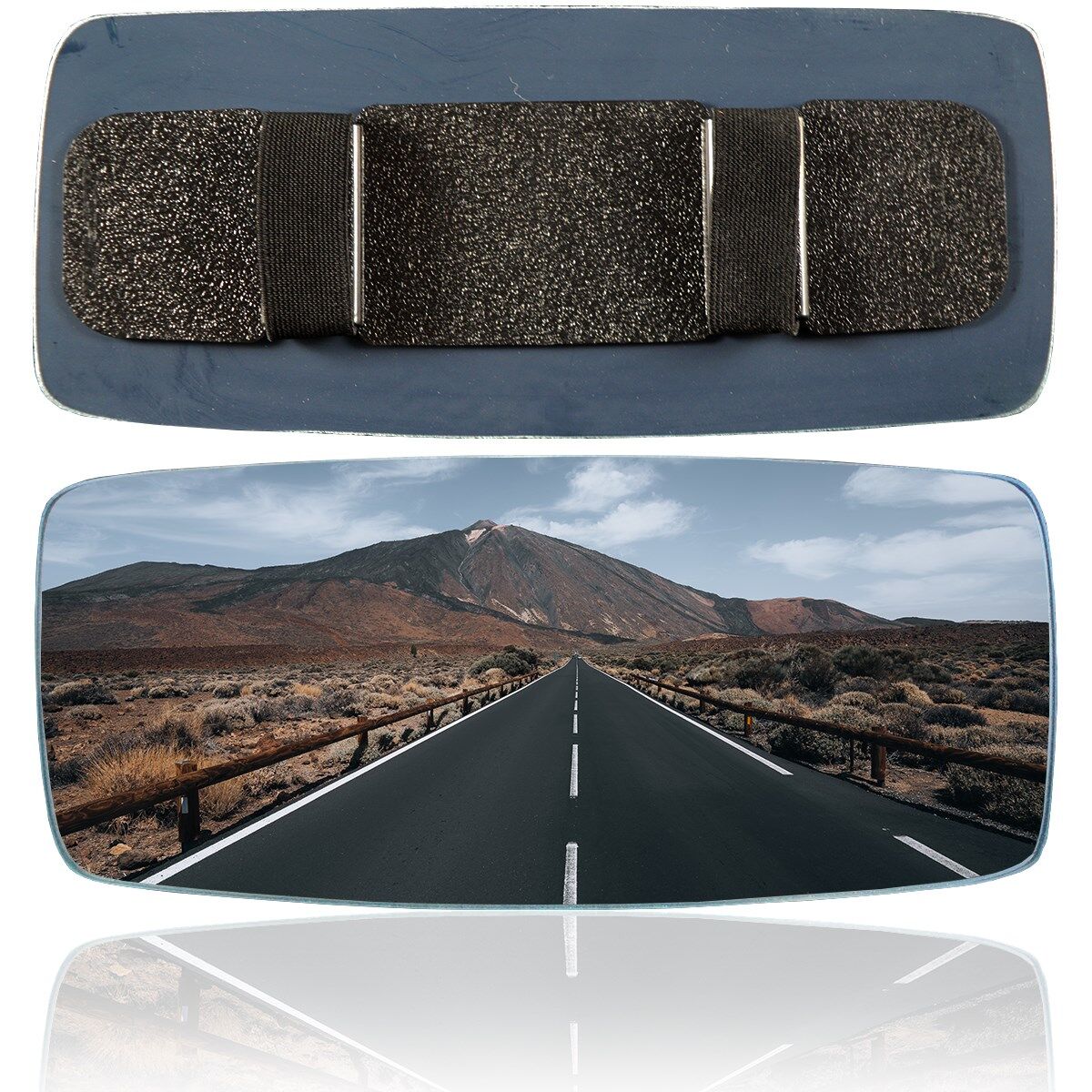 Şahin Geçme-1 Lastikli Universal İç Dikiz Aynası r450 245x110 mm
