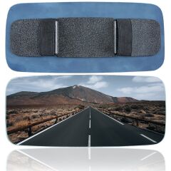 Şahin Geçme-1 Lastikli Universal İç Dikiz Aynası r1800 245x110 mm