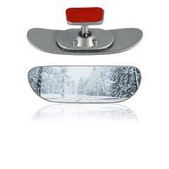 O-va Yapıştırmalı-2 Gümüş Yaldızlı İç Dikiz Aynası 134x44 mm