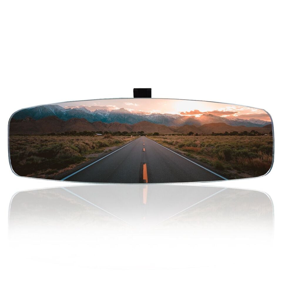 Cici Eğik Kollu-4 Universal İç Dikiz Aynası r320 275x80 mm