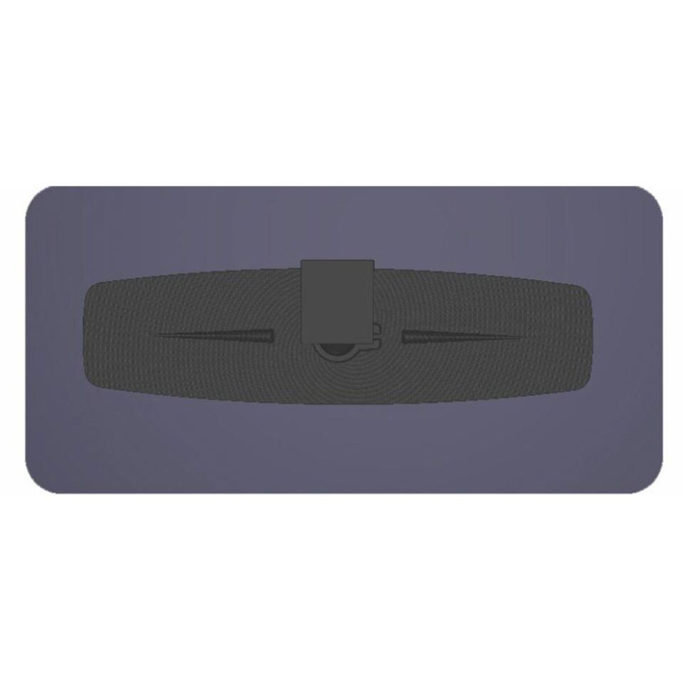 304 Camlı Dik Kollu Universal İç Dikiz Aynası Düz 340x155 mm