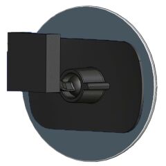 Ufo Kollu Universal İç Dikiz Aynası r1800 Ø210 mm
