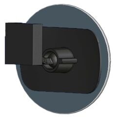 Ufo Kollu Universal İç Dikiz Aynası r1800 Ø210 mm