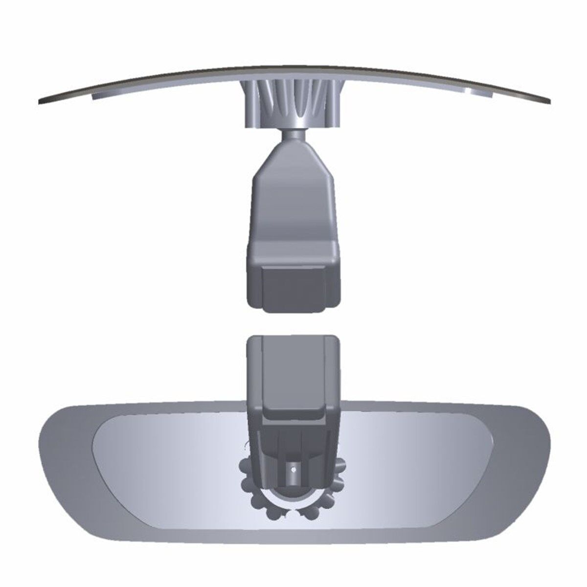 O-va Şahin Ayaklı-3 Yaldızlı Universal İç Dikiz Aynası 160x48 mm