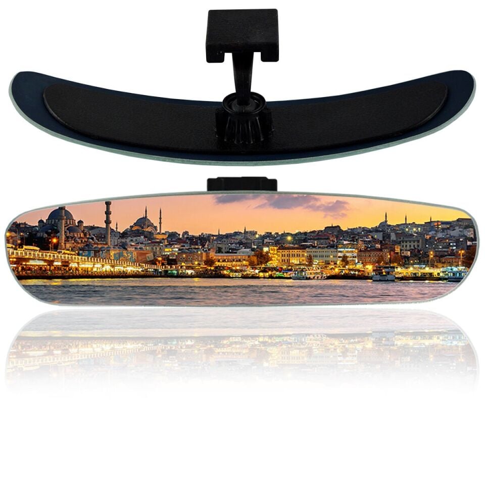 O-va Dik Kollu-6 İç Dikiz Aynası 265x65 mm