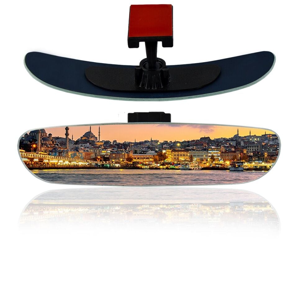 O-va Dik Kollu-5 İç Dikiz Aynası 240x56 mm