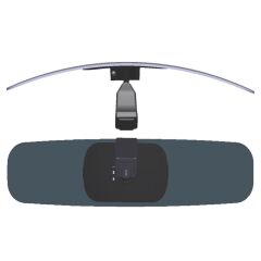 Cici Şahin Ayaklı-2 Universal İç Dikiz Aynası r1800 300x80 mm