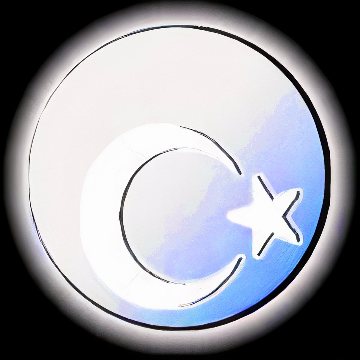 Mercek Ay Yıldız Işıklı İç Dikiz Aynası 120 mm