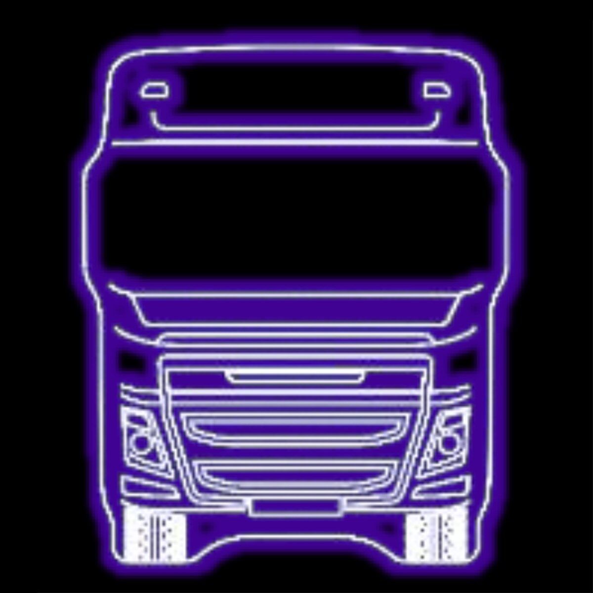 Daf Kabin Yakamoz Işıklı İç Dikiz Aynası 140x170 mm