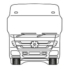 Mercedes Kabin Canlandırma Ayna Kiva 140x170 mm