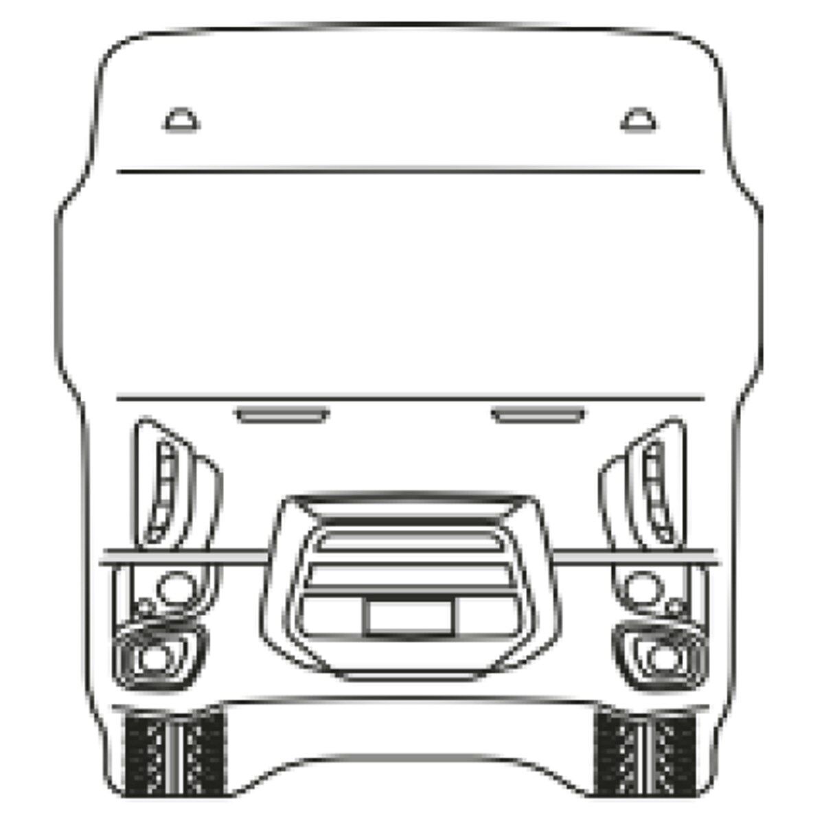 Ford Kabin Canlandırma Ayna Kiva 140x170 mm