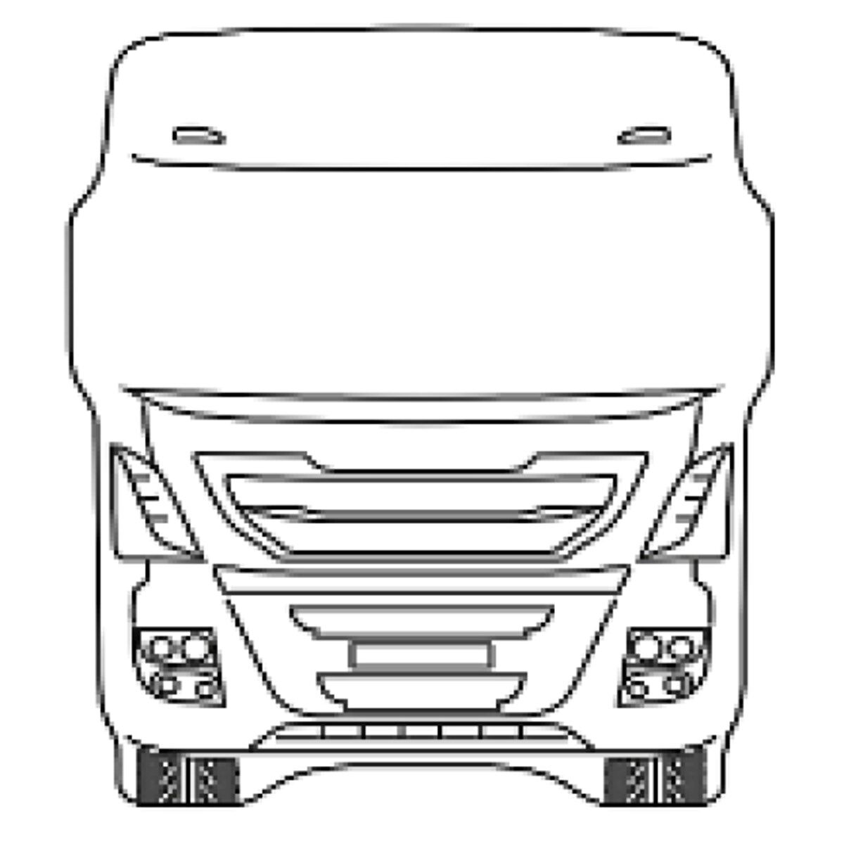 Iveco Kabin Canlandırma Ayna Kiva 140x170 mm