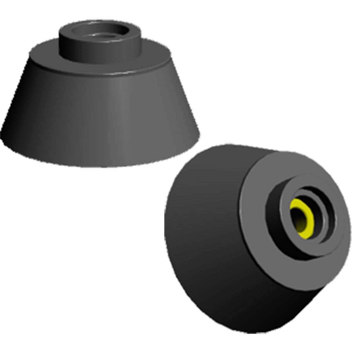 Seyyar İç Dikiz Ayna Tabanı 48 mm