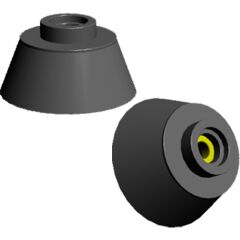 Seyyar İç Dikiz Ayna Tabanı 48 mm